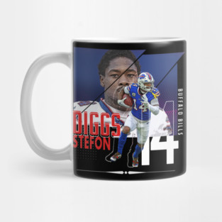 Stefon Diggs football Paper Poster Bills 4 Mug