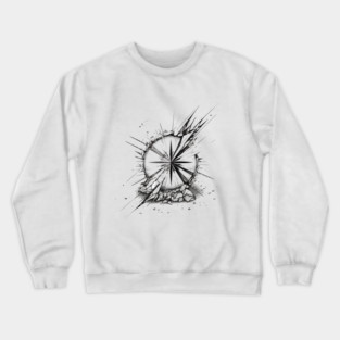 Broken Compass Crewneck Sweatshirt