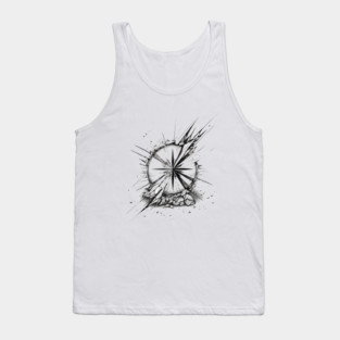 Broken Compass Tank Top