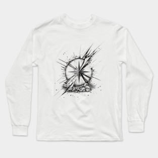 Broken Compass Long Sleeve T-Shirt