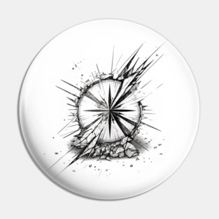 Broken Compass Pin