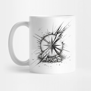 Broken Compass Mug