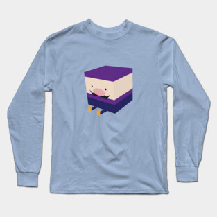 Purple Blockio Long Sleeve T-Shirt