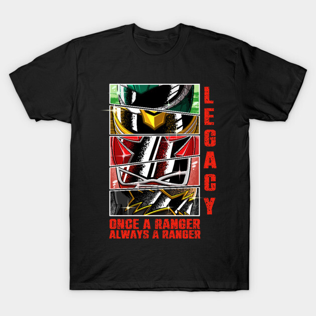 Tommy Oliver Legacy Tommy Oliver T-Shirt TeePublic