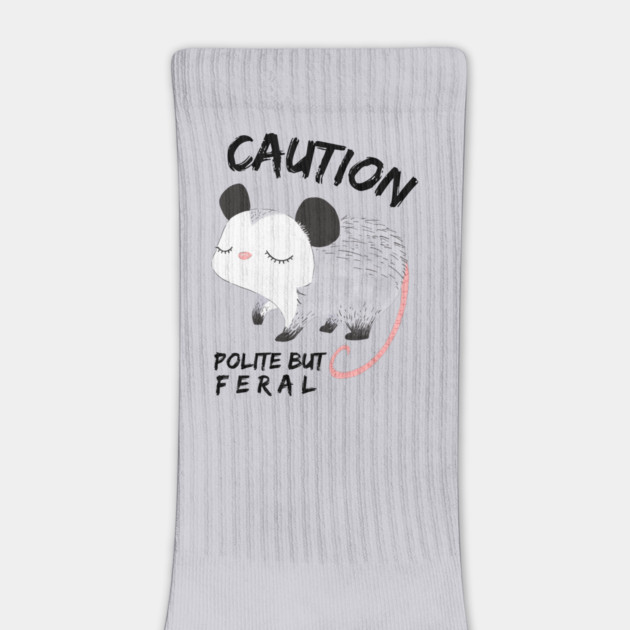 Polite But Feral Possum by The WYLD Tribe