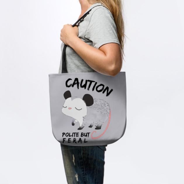 Polite But Feral Possum by The WYLD Tribe