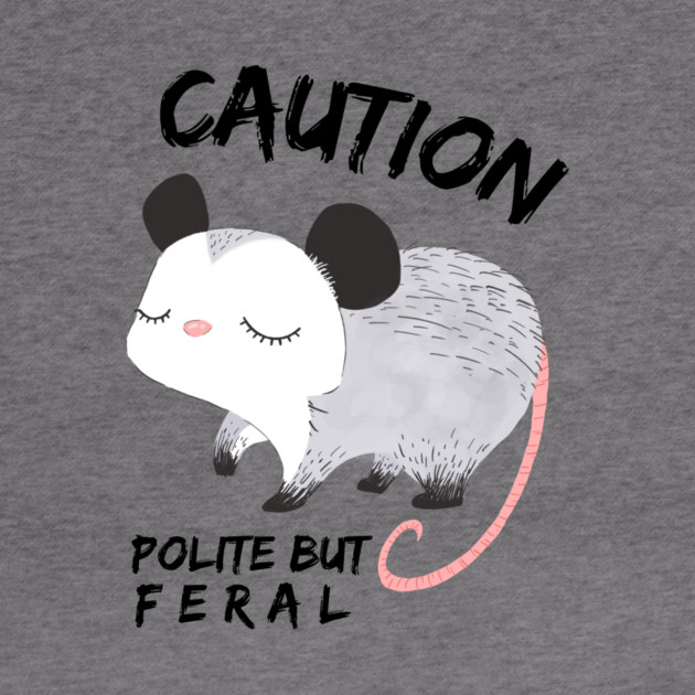 Polite But Feral Possum by The WYLD Tribe