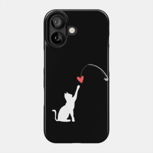 Cat Lover Funny Valentine's Day Phone Case