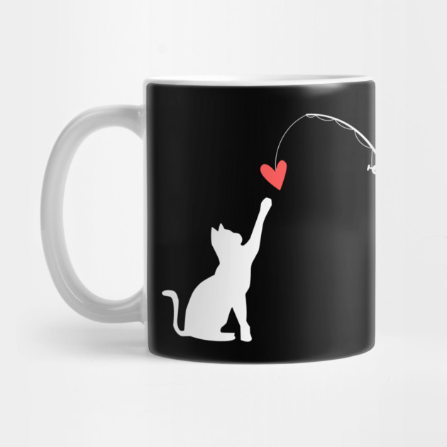 Cat Lover Funny Valentine's Day by The WYLD Tribe