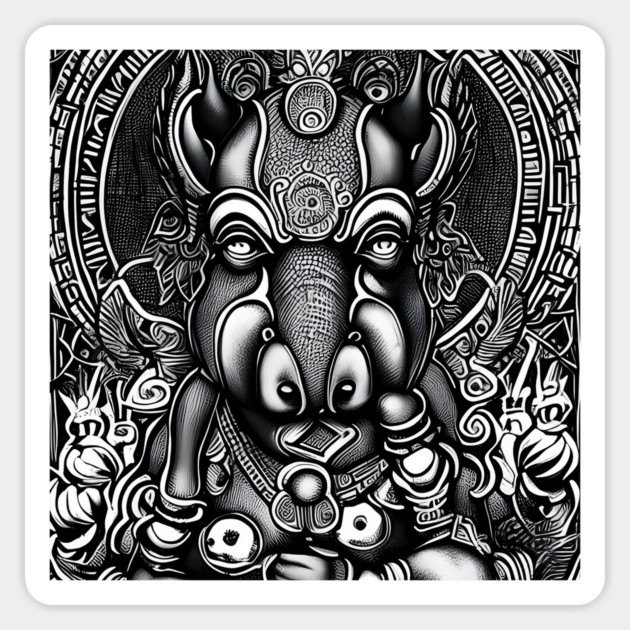 Varaha वराह Sticker by animegirlnft