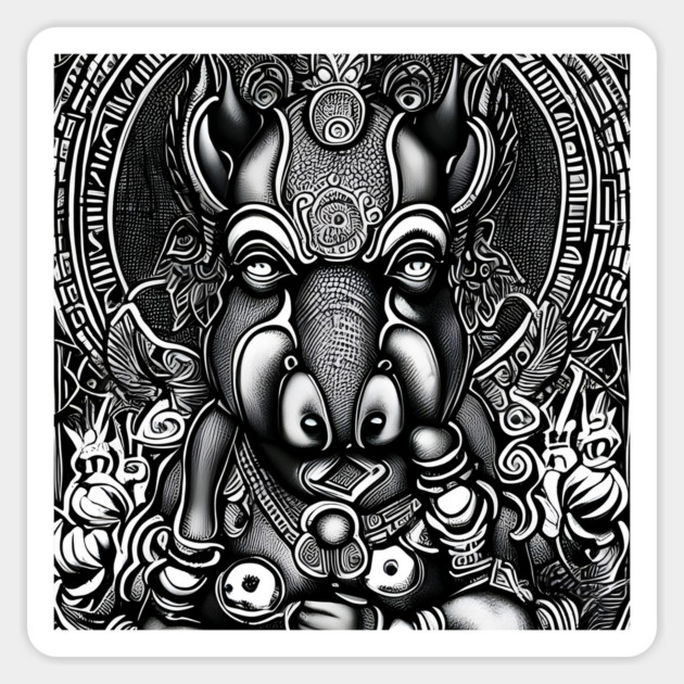 Varaha वराह Magnet by animegirlnft