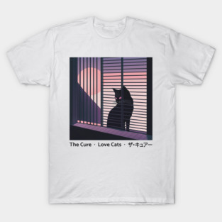ザ・キュアー The Cure .. Love Cats T-Shirt