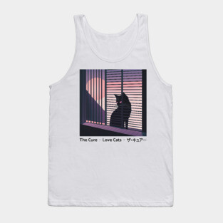 ザ・キュアー The Cure .. Love Cats Tank Top