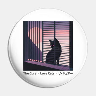ザ・キュアー The Cure .. Love Cats Pin
