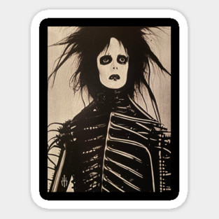 Edward Scissorhands Melancholy Magnet