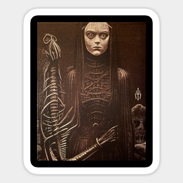 Wednesday Addams Hunting Party Magnet by Grave Digs