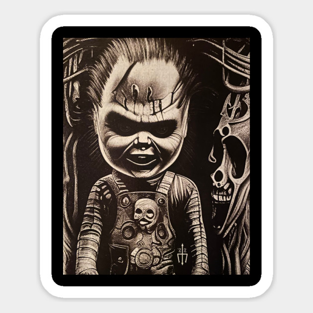 Chucky in Charge Magnet by Grave Digs
