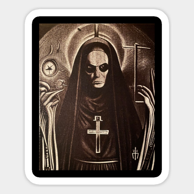 Evil Nun Magnet by Grave Digs
