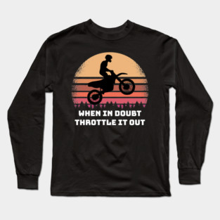 Dirt Bike Long Sleeve T-Shirt
