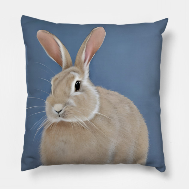 Chinese Zodiac Rabbit Pillow by animegirlnft