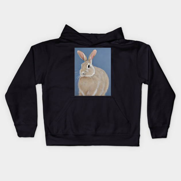 Chinese Zodiac Rabbit Kids Hoodie by animegirlnft