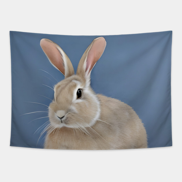 Chinese Zodiac Rabbit Tapestry by animegirlnft
