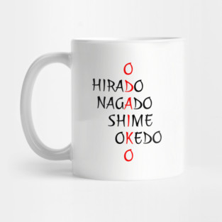 Odaiko blk red Mug