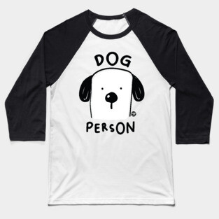 dog person Baseball T-Shirt