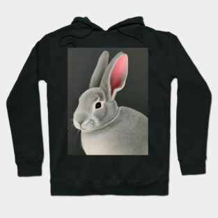 Rabbit Painting Hoodie