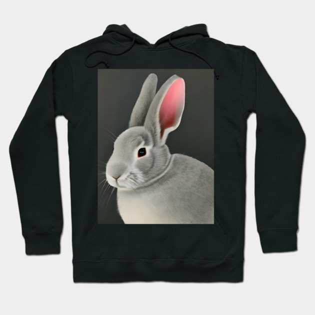 Rabbit Painting Hoodie by animegirlnft