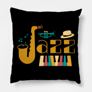 Classy Jazz Soul Pillow