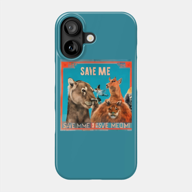 Defend Animals Phone Case by animegirlnft