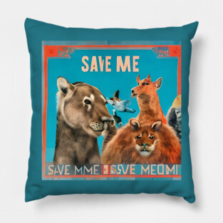 Defend Animals Pillow