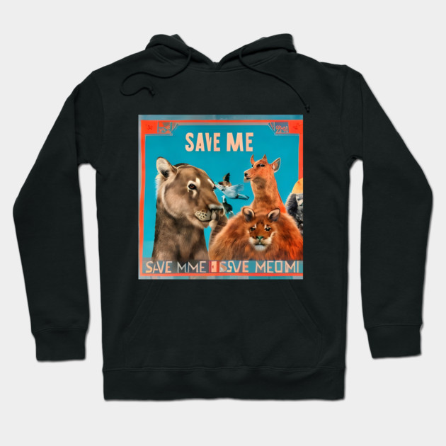Defend Animals Hoodie by animegirlnft