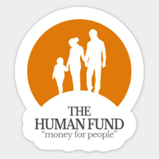Seinfeld - The Human Fund Sticker
