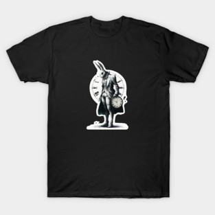 White rabbit Big Watch #01 T-Shirt