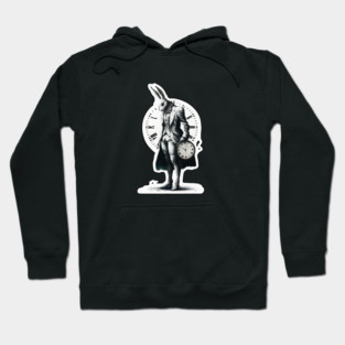 White rabbit Big Watch #01 Hoodie