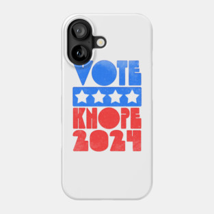 Vote Knope 2024 -- Retro Faded Style Phone Case