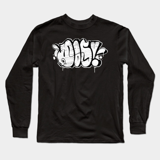 DOS BOMBING GRAFFITI Long Sleeve T-Shirt by DOSER