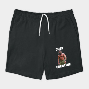 Liver King "Just Creatine" Gym Meme Shorts