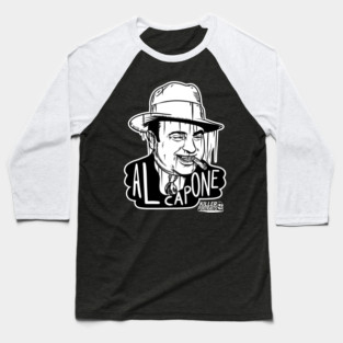 al capone killer portraits black Baseball T-Shirt