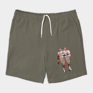 Jerry Rice and Joe Montana Shorts