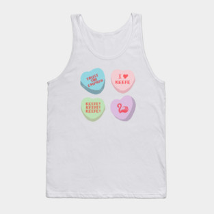 Keefe KOTLC Conversation Hearts Tank Top