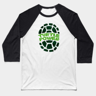 Turtle Power Baseball T-Shirt