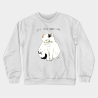 It's only Wednesday Crewneck Sweatshirt