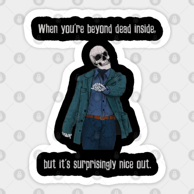 What A Fine Day Sticker by Tommy Devoid