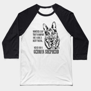 German Shepherd Dog - GSD Baseball T-Shirt