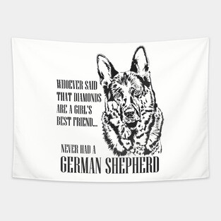 German Shepherd Dog - GSD Tapestry