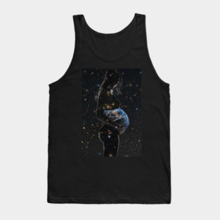 Get pregnant with the world Tank Top
