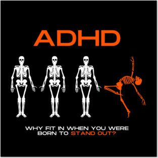 ADHD AWARENESS Posters and Art